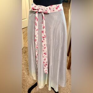 Silk wrap sari reversible/2 for 1 skirt Measurements